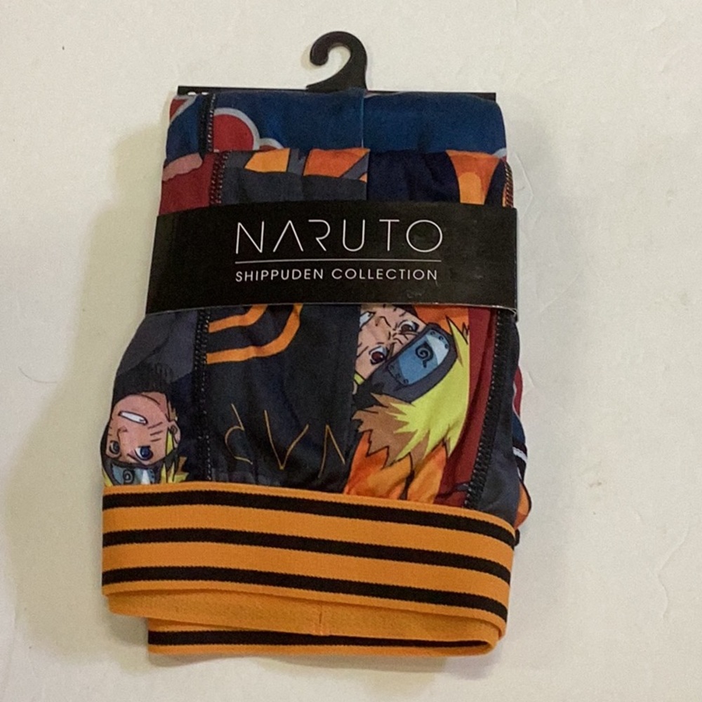 Naruto Shippuden collection 2pack of boxed brief underwear.